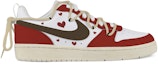 Order 나이키 코트 버로우 로우 2 '레드 하트' (커스텀) BQ5448-100(TeamD-GS款红心鼠咪S-BOX)