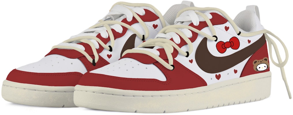 나이키 코트 버로우 로우 2 '레드 하트' (커스텀) BQ5448-100(TeamD-GS款红心鼠咪S-BOX) Lookbook 나이키 코트 버로우 로우 2 '레드 하트' (커스텀) BQ5448-100(TeamD-GS款红心鼠咪S-BOX)