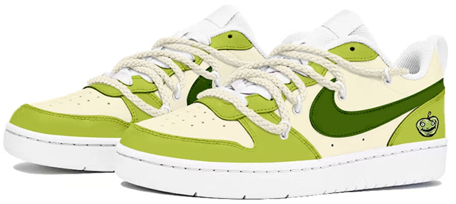 나이키 코트 버로우 로우 2 '레트로 청사과' BQ5448-100(TeamY-女款恶搞青苹果米绿) Lookbook 나이키 코트 버로우 로우 2 '레트로 청사과' BQ5448-100(TeamY-女款恶搞青苹果米绿)