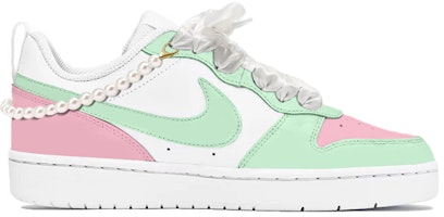 Zapatillas Nike Court Borough Low 2 'Retro Verde Perla y Baya' BQ5448-100(TeamY-女款复古青提莓莓米绿粉) Order Zapatillas Nike Court Borough Low 2 'Retro Verde Perla y Baya' BQ5448-100(TeamY-女款复古青提莓莓米绿粉)