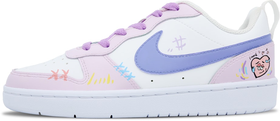 나이키 코트 버로우 로우 2 "러플 하트" (커스텀) BQ5448-100-485176 Order 나이키 코트 버로우 로우 2 "러플 하트" (커스텀) BQ5448-100-485176