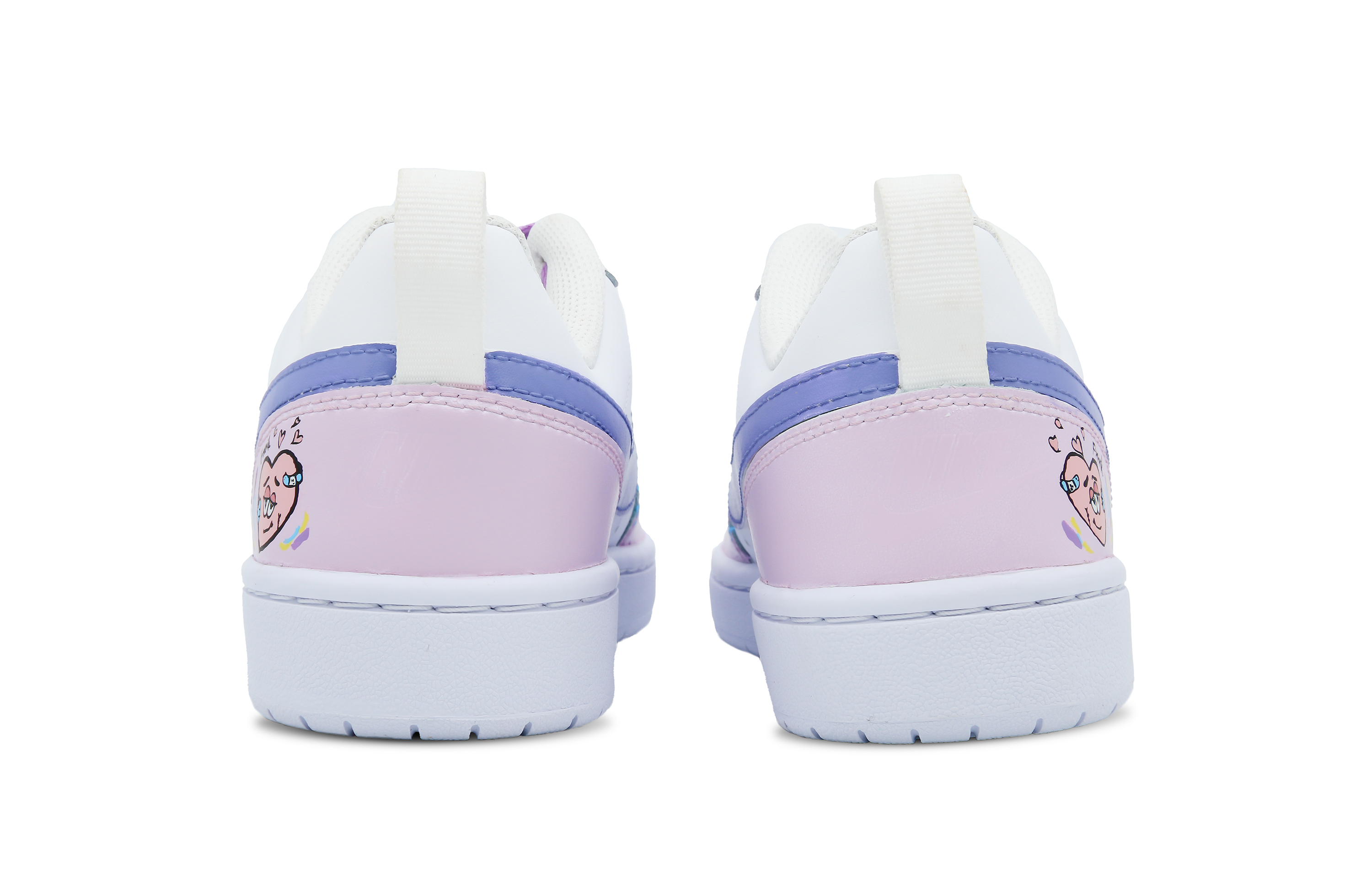 [Custom Shoes] Nike Court Borough Low 2 'Ripple Heart' 圖 5