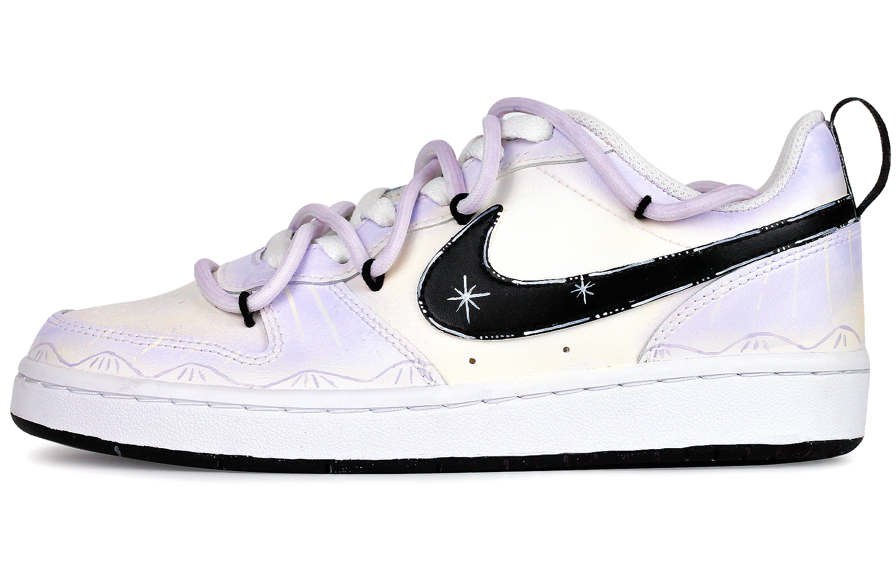 Buy 나이키 커스텀 코트 보로우 로우 2 '로맨틱 메테오' (70 characters) BQ5448-100-484882