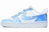 Buy 【定制球鞋】 Nike Court Borough Low 2 玖制 浪漫藍天 天際 喜鵲 飛鳥 漸變色天空 復古 休閒 板鞋 GS 藍色