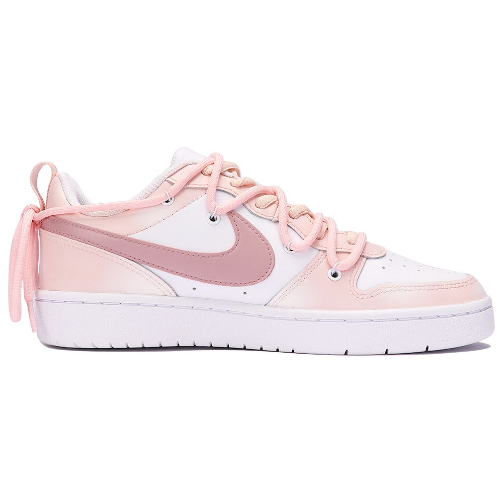 Order Zapatillas Nike Court Borough Low 2 'Rosa Conejo Romántico' BQ5448-100(TeamThree-减龄兔子-粉白)