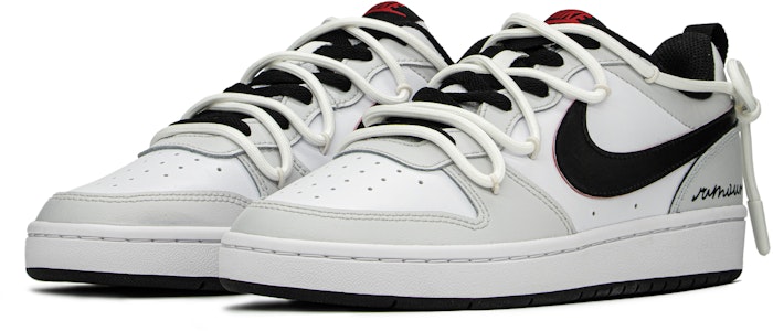 나이키 코트 버로우 로우 2 '로맨틱 그레이' 커스텀 슈즈 BQ5448-110(TeamA-浪漫影灰) Lookbook 나이키 코트 버로우 로우 2 '로맨틱 그레이' 커스텀 슈즈 BQ5448-110(TeamA-浪漫影灰)