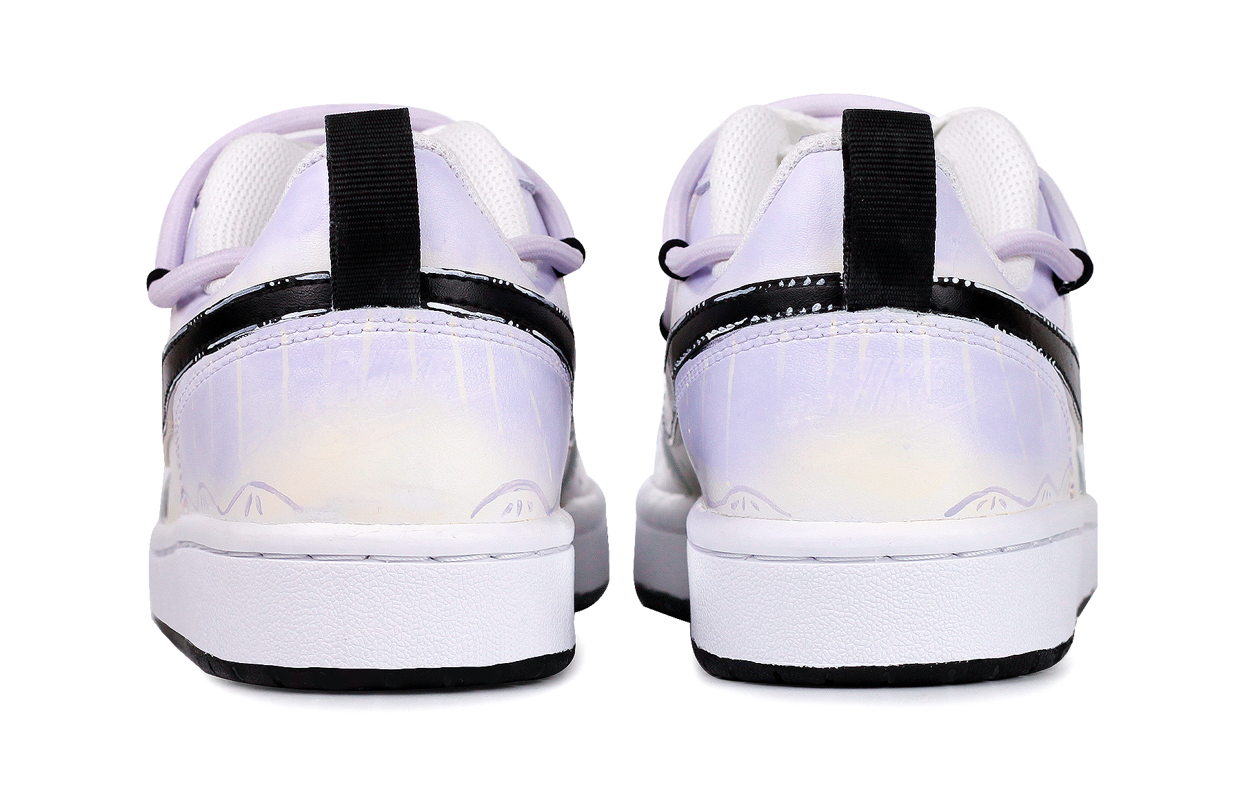 Shop 나이키 커스텀 코트 보로우 로우 2 '로맨틱 메테오' (70 characters) BQ5448-100-484882