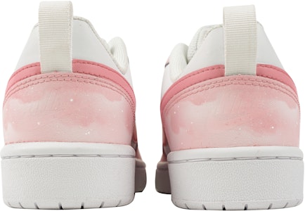 【訂製球鞋】【現貨】Nike Court Borough Low 2 玖制 粉色星空 浪漫銀河 星辰大海 低筒 板鞋 GS 白粉 Shop 【訂製球鞋】【現貨】Nike Court Borough Low 2 玖制 粉色星空 浪漫銀河 星辰大海 低筒 板鞋 GS 白粉