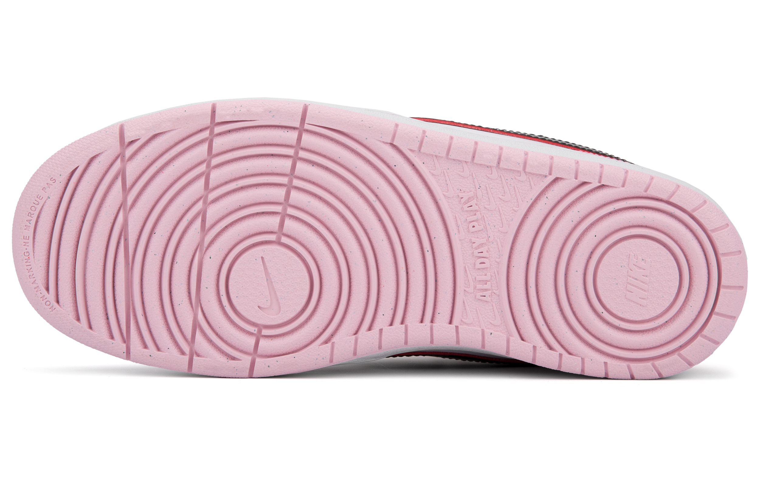 Details for 나이키 코트 보로우 로우 2 '로맨틱 블랙 핑크' (커스텀) DQ0492-100(Team18-浪漫恋曲)