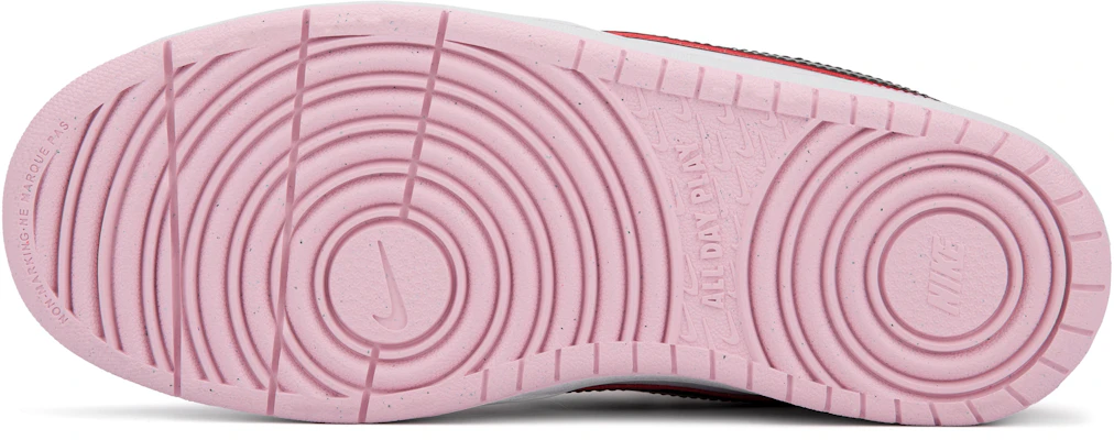 【定製球鞋】Nike Court Borough Low 2 浪漫戀曲 手繪 少女風 裝飾 解構 百搭 低筒 板鞋 GS 黑粉 Details for 【定製球鞋】Nike Court Borough Low 2 浪漫戀曲 手繪 少女風 裝飾 解構 百搭 低筒 板鞋 GS 黑粉