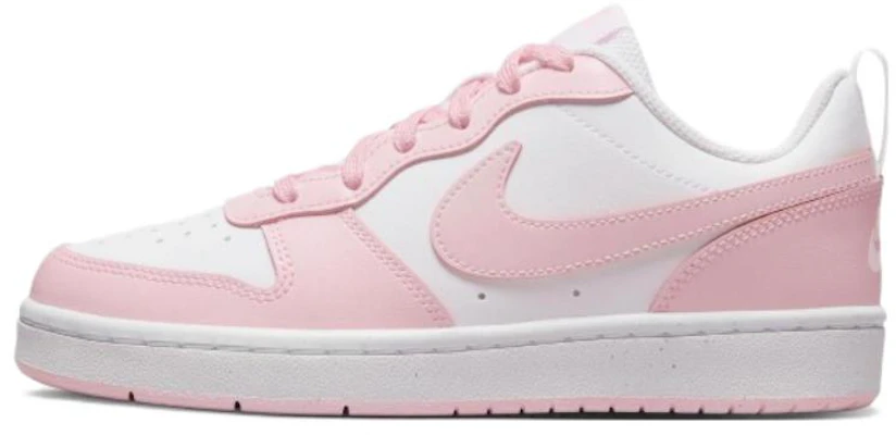 【定製球鞋】Nike Court Borough Low 2 浪漫戀曲 手繪 少女風 裝飾 解構 百搭 低筒 板鞋 GS 黑粉 Sizing 【定製球鞋】Nike Court Borough Low 2 浪漫戀曲 手繪 少女風 裝飾 解構 百搭 低筒 板鞋 GS 黑粉