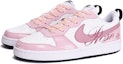 Lookbook 【訂製球鞋】Nike Court Borough Low 2 玫瑰表白 復古 做舊 搭配 全能 低筒 板鞋 GS 玫粉色