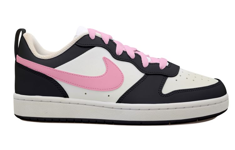 Order [Kasut Custom] Nike Court Borough Low 2 'Rose Distressed' DO7446-101(Team拾玖-黑粉玫瑰女S-BOX)
