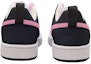 Shop 【定製球鞋】 Nike Court Borough Low 2 玫瑰花 做舊 時尚復古 厚底 低筒 板鞋 GS 黑粉