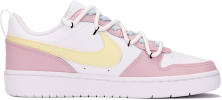 【訂製球鞋】Nike Court Borough Low 2 玫瑰心語 塗鴉風 低筒 板鞋 GS 粉紅 Order 【訂製球鞋】Nike Court Borough Low 2 玫瑰心語 塗鴉風 低筒 板鞋 GS 粉紅