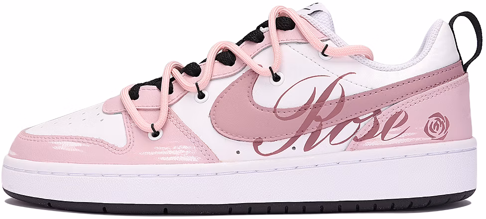 custom-shoes-nike-court-borough-low-2-rose-pink-vintage