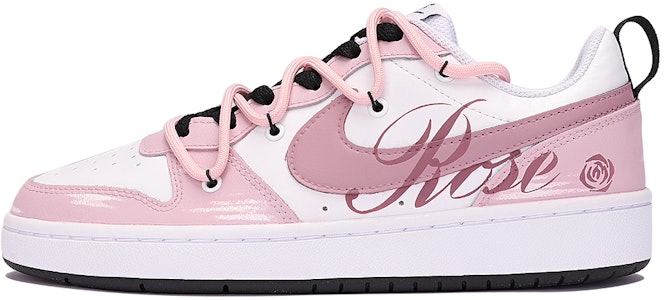 ナイキ コート バロー LOW 2 'ローズピンク ビンテージ' カスタム シューズ。 BQ5448-104(TeamThree-女款玫瑰告白) Buy ナイキ コート バロー LOW 2 'ローズピンク ビンテージ' カスタム シューズ。 BQ5448-104(TeamThree-女款玫瑰告白)