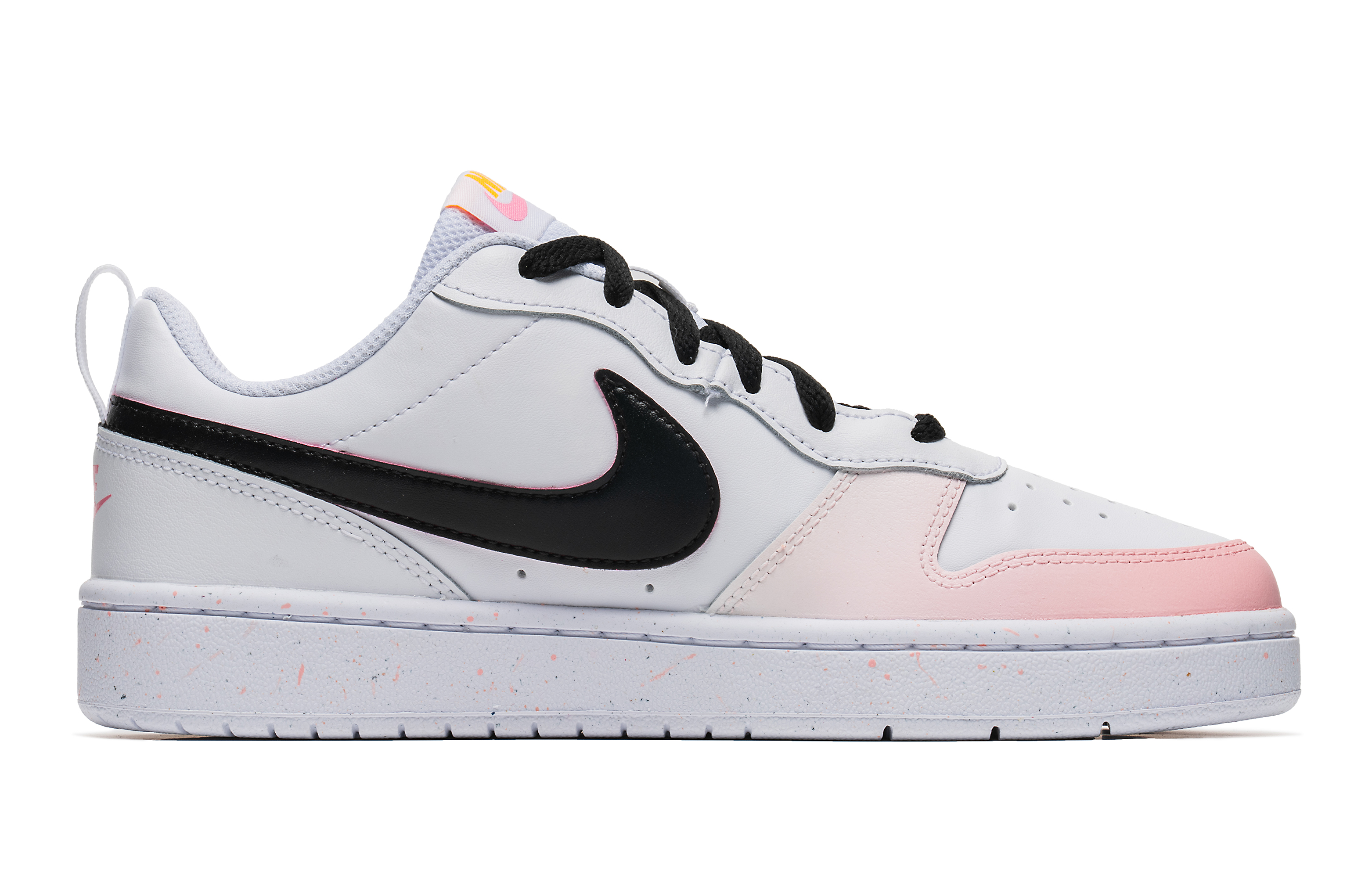 Order [커스텀 신발] 나이키 코트 보로우 로우 2 ‘벚꽃 자수 그라데이션 핑크’ BQ5448-124(Team67女款樱花Court)