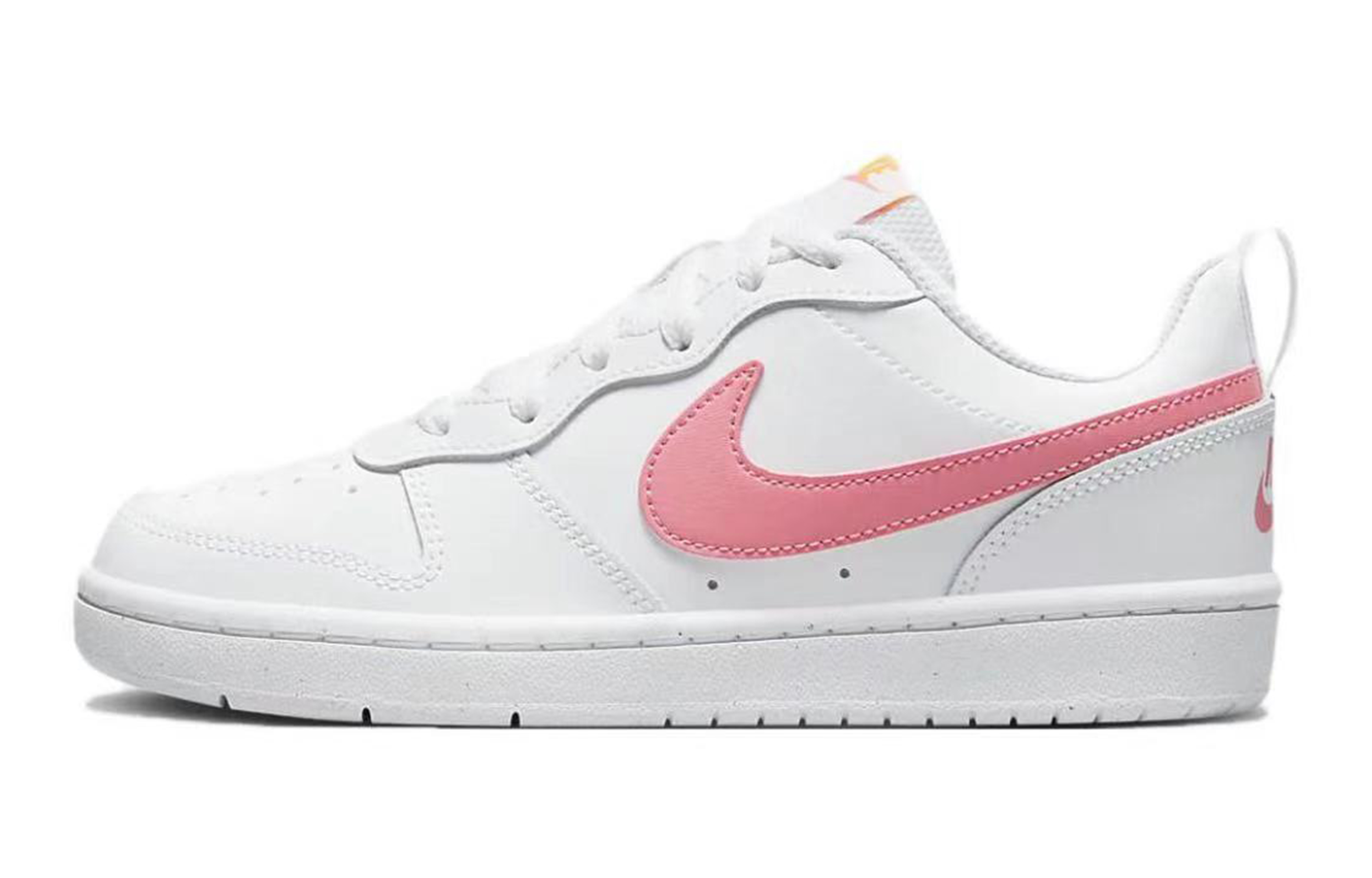 Details for [커스텀 신발] 나이키 코트 보로우 로우 2 ‘벚꽃 자수 그라데이션 핑크’ BQ5448-124(Team67女款樱花Court)