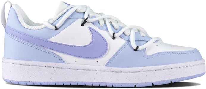 【訂製球鞋】Nike Court Borough Low 2 海鹽牛奶冰 清新 耐磨 輕便百搭 低筒 板鞋 GS 白藍 Order 【訂製球鞋】Nike Court Borough Low 2 海鹽牛奶冰 清新 耐磨 輕便百搭 低筒 板鞋 GS 白藍