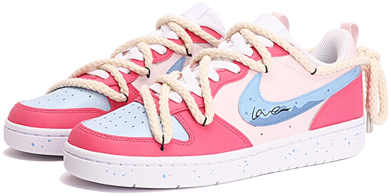 【カスタムシューズ】ナイキ コートバラ ロー2『シーソルトローズ』 BQ5448-100(TeamThree-女款海盐玫瑰玫红) Lookbook 【カスタムシューズ】ナイキ コートバラ ロー2『シーソルトローズ』 BQ5448-100(TeamThree-女款海盐玫瑰玫红)