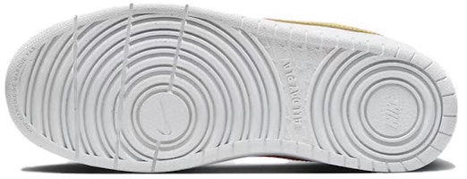 【訂製球鞋】 Nike Court Borough Low 2 復古珍珠 海鹽芒果冰 油畫風 絲綢 低筒 板鞋 GS 米藍黃 Purchase 【訂製球鞋】 Nike Court Borough Low 2 復古珍珠 海鹽芒果冰 油畫風 絲綢 低筒 板鞋 GS 米藍黃