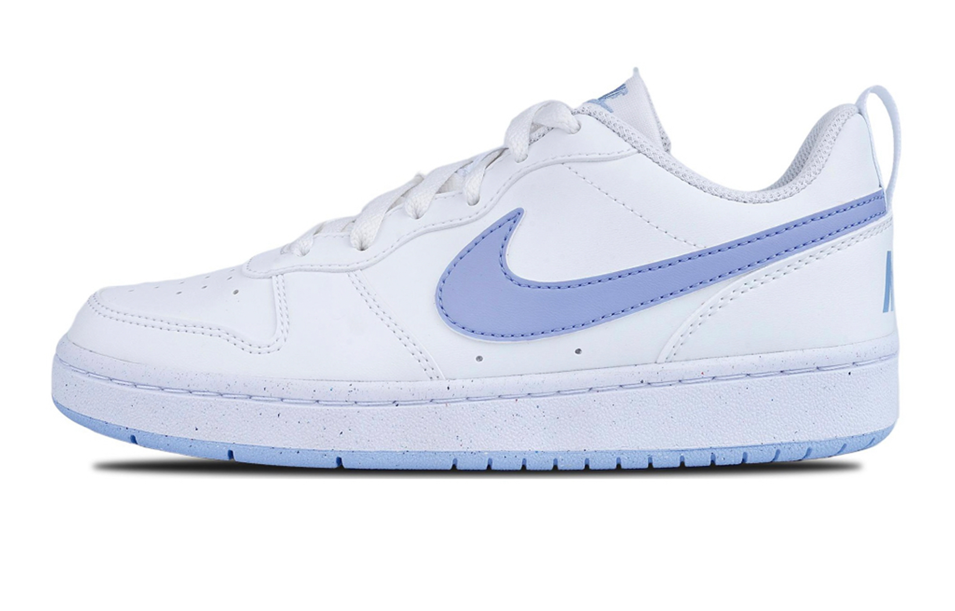 Details for 【訂製球鞋】Nike Court Borough Low 2 海鹽牛奶冰 清新 耐磨 輕便百搭 低筒 板鞋 GS 白藍