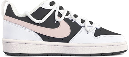 【定製球鞋】 Nike Court Borough Low 2 芝麻團子 簡約 經典 休閒 靈活 解構 低幫 板鞋 GS 白黑 Order 【定製球鞋】 Nike Court Borough Low 2 芝麻團子 簡約 經典 休閒 靈活 解構 低幫 板鞋 GS 白黑