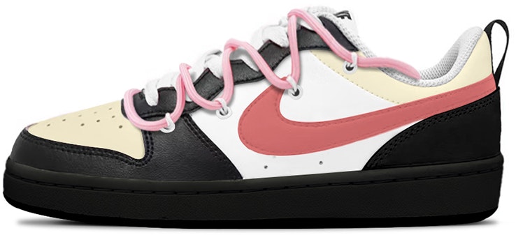 custom-shoes-nike-court-borough-low-2-shibuya-y2-k-pink-black