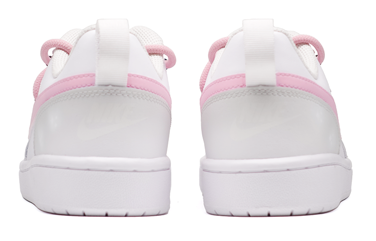 Shop [定制鞋] 耐克Court Borough Low 2 '闪耀星渐变' BQ5448-100(Team拾捌-灰粉星星)