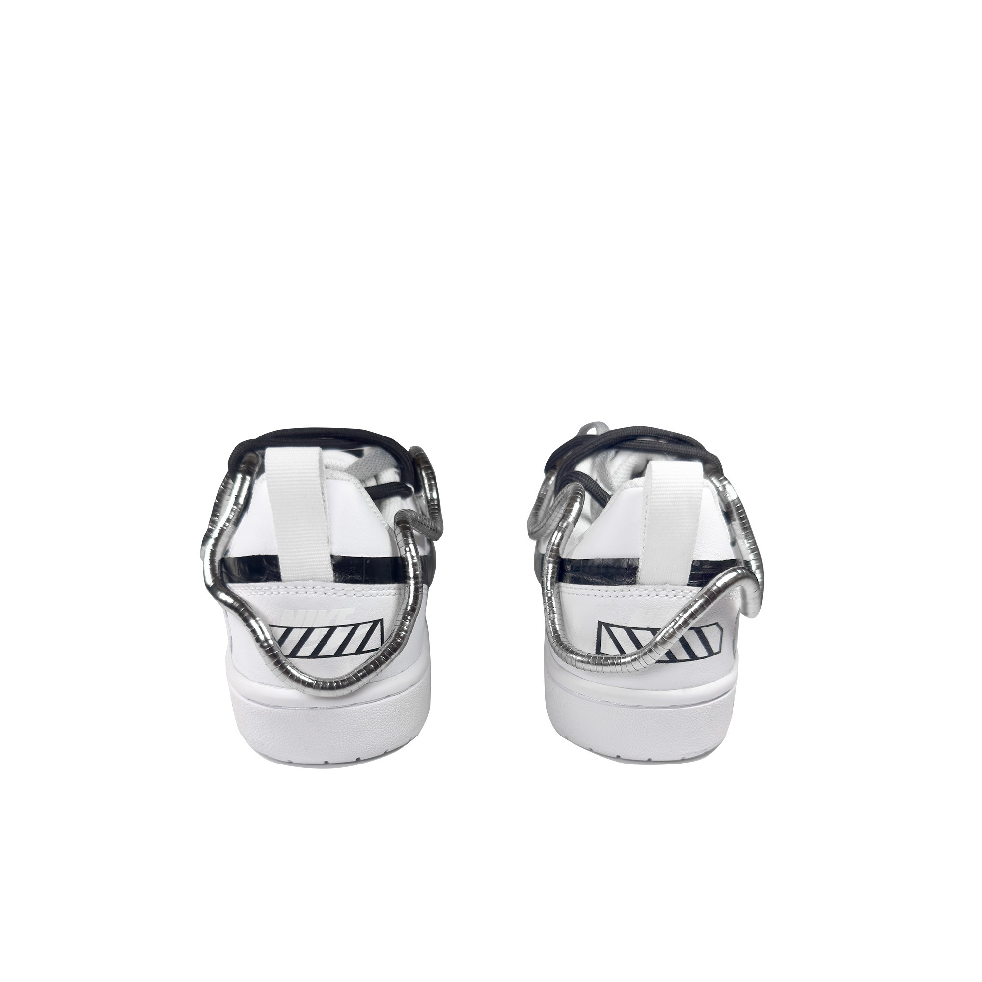 Shop Nike Court Borough Low 2 "Serpiente Plateada" BQ5448-100(Team95-电玩银蛇)