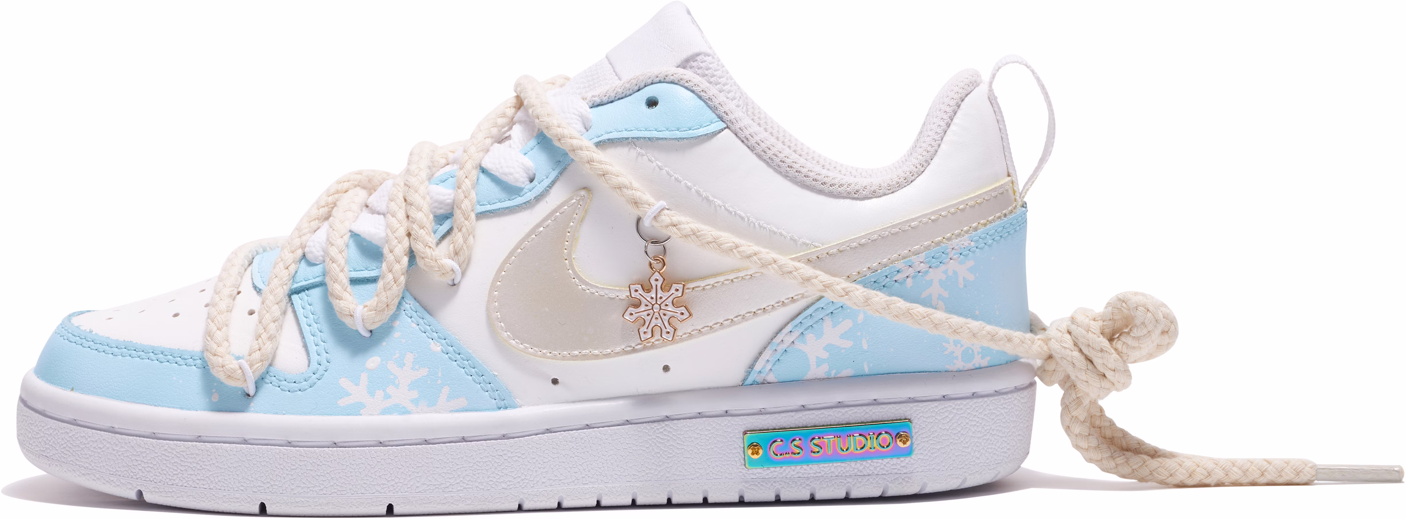 custom-shoes-nike-court-borough-low-2-snowflake-christmas-blue-white