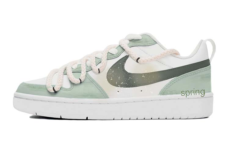 Buy 나이키 커스텀 코트 보로우 로우 2 '봄별 초록' (53) BQ5448-100(TeamS-春日繁星S-BOX)