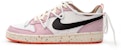 나이키 코트 버로우 로우 2 '딸기 밀크셰이크' (커스텀) DX6052-101(Team33-女款-草莓奶昔-白粉)