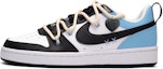 Buy 【訂製球鞋】 Nike Court Borough Low 2 夏日清涼 活力閃電 低筒 板鞋 GS 黑白藍