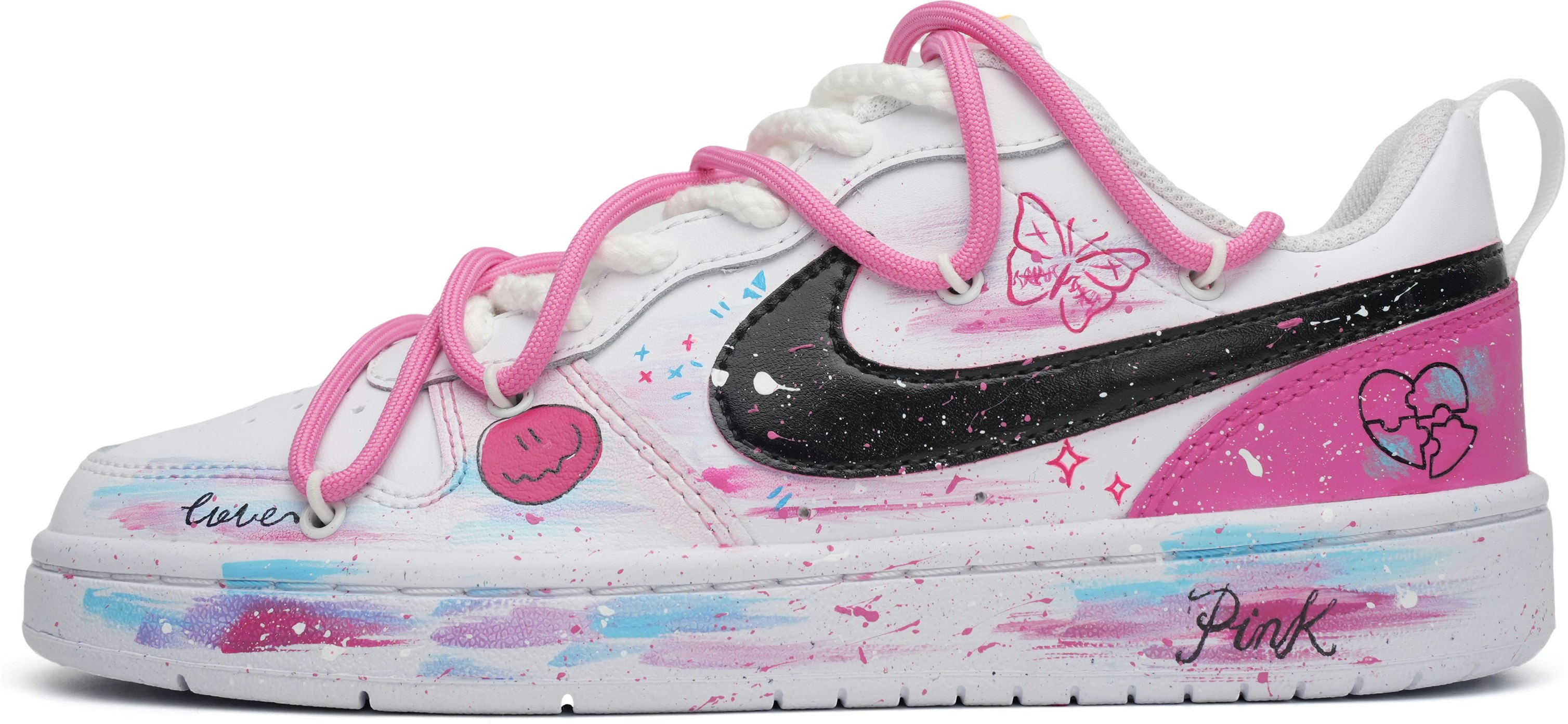 custom-shoes-nike-court-borough-low-2-summer-dream-dopamine-splatter