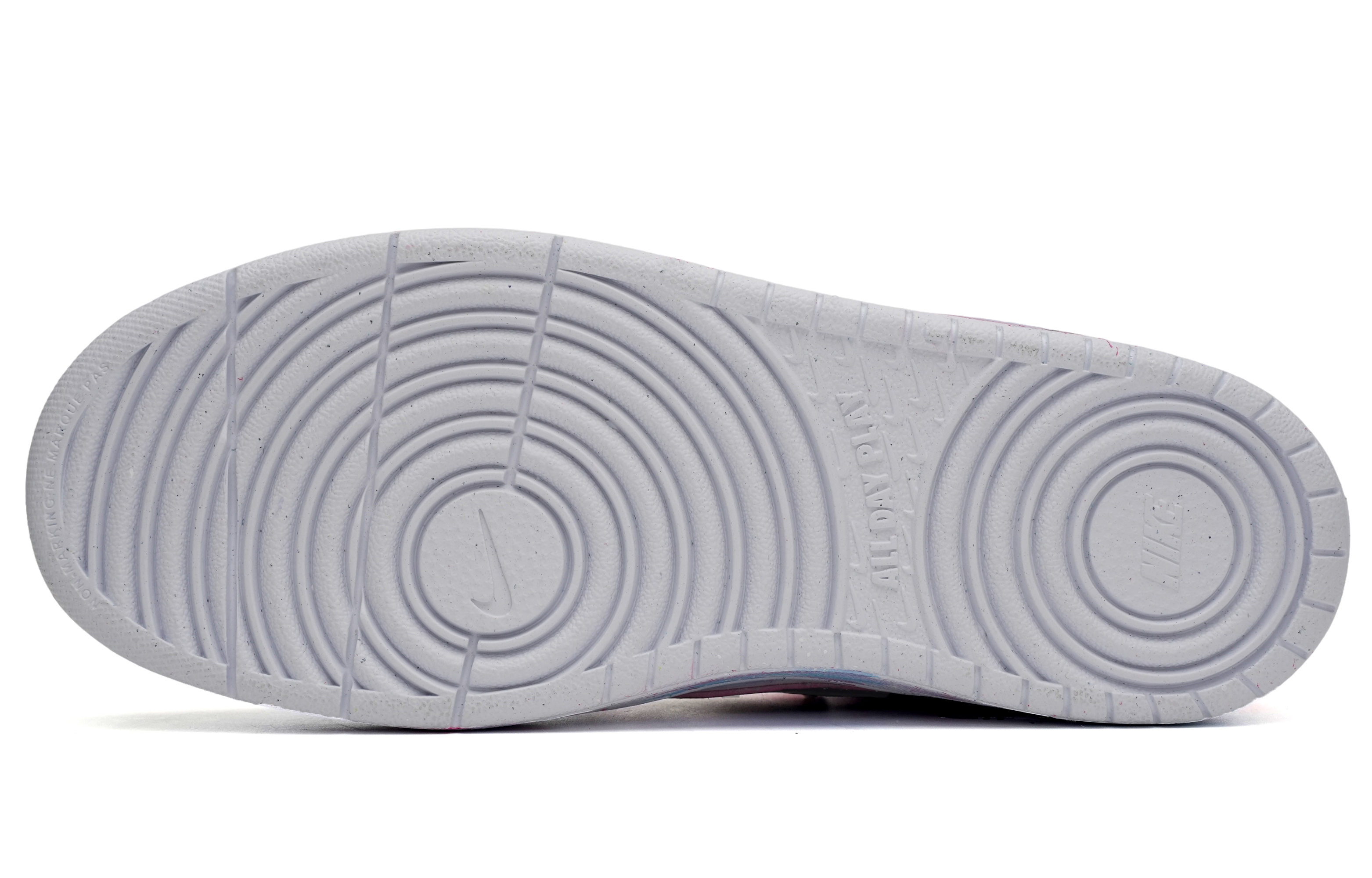 Purchase 【客製化球鞋】 Nike Court Borough Low 2 夢幻夏日 多巴胺 潑墨塗鴉 低筒 板鞋 GS 粉白