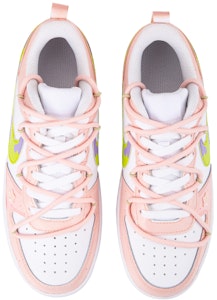 【定制球鞋】Nike Court Borough Low 2 夏日主題 可愛卡通 解構綁帶 低幫 板鞋 GS 粉綠 Shop 【定制球鞋】Nike Court Borough Low 2 夏日主題 可愛卡通 解構綁帶 低幫 板鞋 GS 粉綠