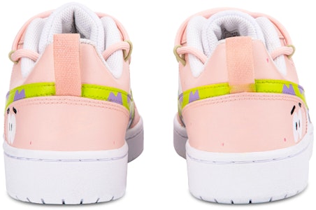 【定制球鞋】Nike Court Borough Low 2 夏日主題 可愛卡通 解構綁帶 低幫 板鞋 GS 粉綠 Purchase 【定制球鞋】Nike Court Borough Low 2 夏日主題 可愛卡通 解構綁帶 低幫 板鞋 GS 粉綠