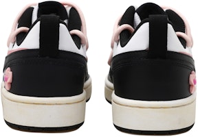 【訂製球鞋】Nike Court Borough Low 2 向日葵 甜美 防滑耐磨 低幫 板鞋 GS 黑白粉 Shop 【訂製球鞋】Nike Court Borough Low 2 向日葵 甜美 防滑耐磨 低幫 板鞋 GS 黑白粉