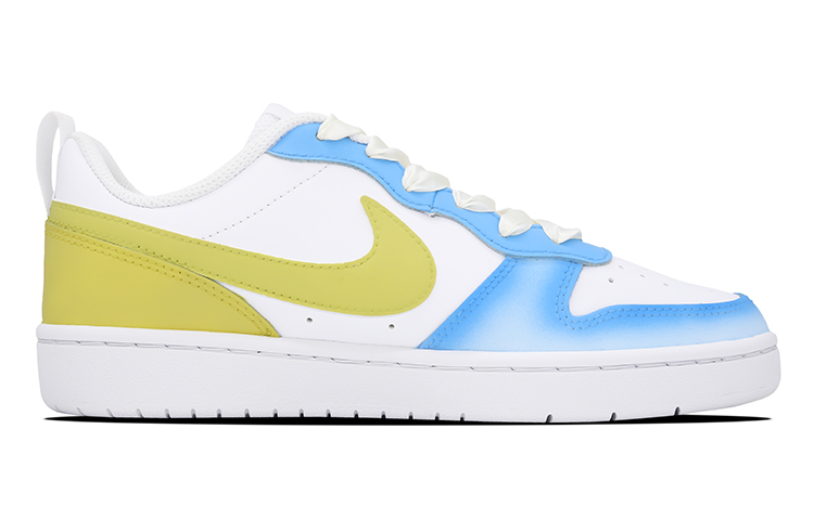 Order 나이키 코트 보로우 로우 2 '선셋 사쿠라 바다' (Custom Shoes) BQ5448-100(Team73-落日樱海女款)