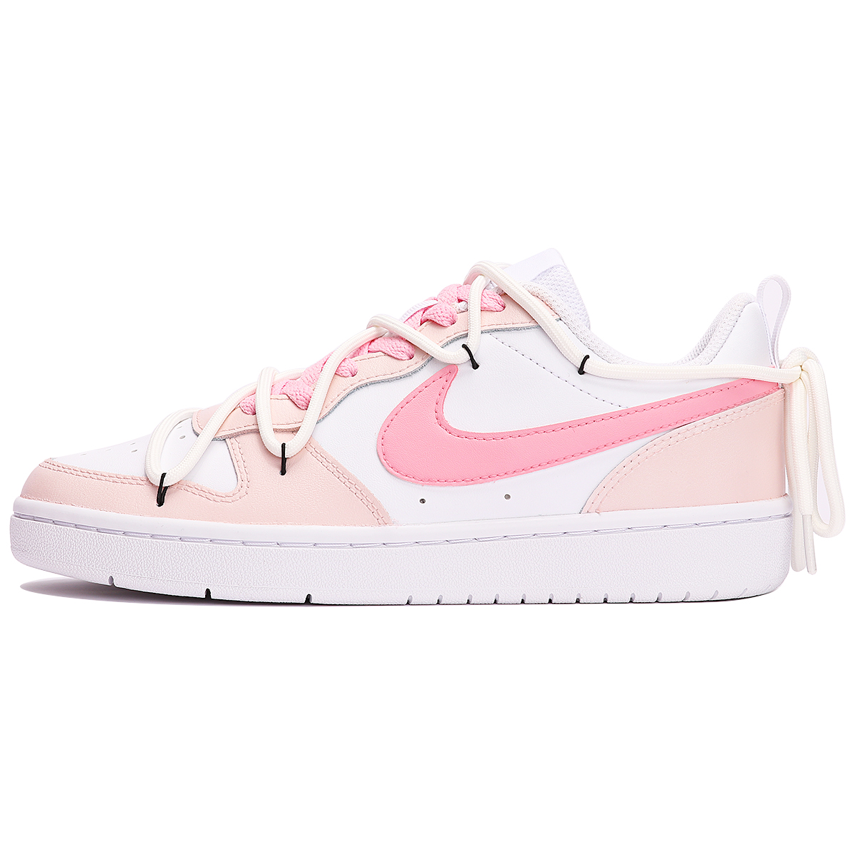 Buy 나이키 코트 버로우 로우 2 '스윗 피치 핑크' (커스텀) BQ5448-100(TeamThree-女款甜粉蜜桃粉红)