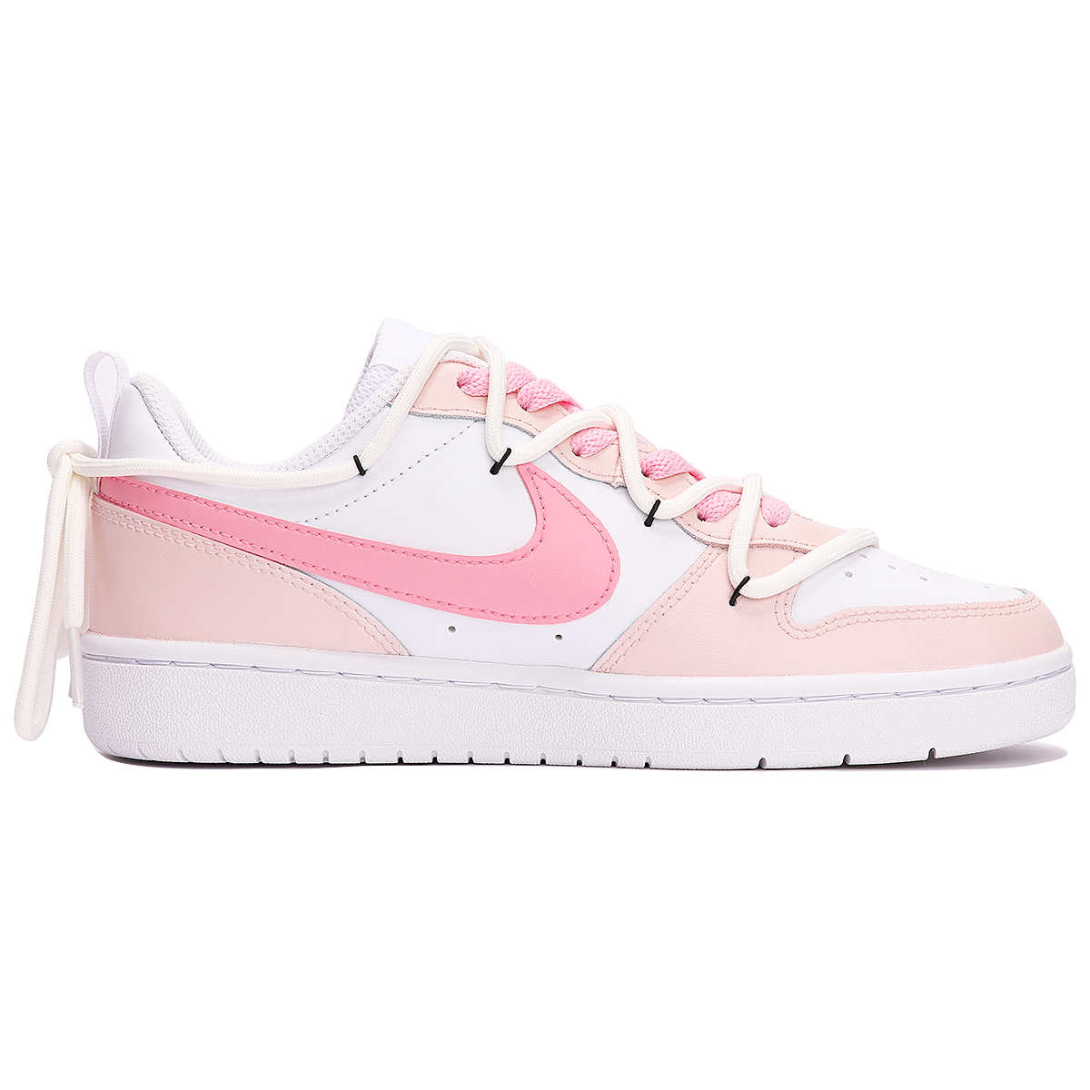 Order 나이키 코트 버로우 로우 2 '스윗 피치 핑크' (커스텀) BQ5448-100(TeamThree-女款甜粉蜜桃粉红)