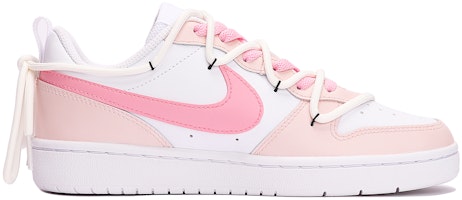 【客製化球鞋】Nike Court Borough Low 2 甜粉桃色 多巴胺 百搭 低筒 板鞋 GS 粉紅色 Order 【客製化球鞋】Nike Court Borough Low 2 甜粉桃色 多巴胺 百搭 低筒 板鞋 GS 粉紅色