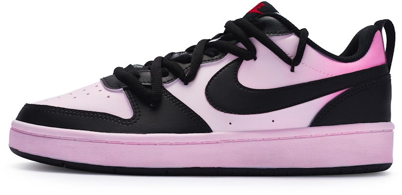 Nike Court Borough Low 2 "Barbie" Rosa Degradado BQ5448-110(TeamR-女款甜心芭比黑粉) Buy Nike Court Borough Low 2 "Barbie" Rosa Degradado BQ5448-110(TeamR-女款甜心芭比黑粉)
