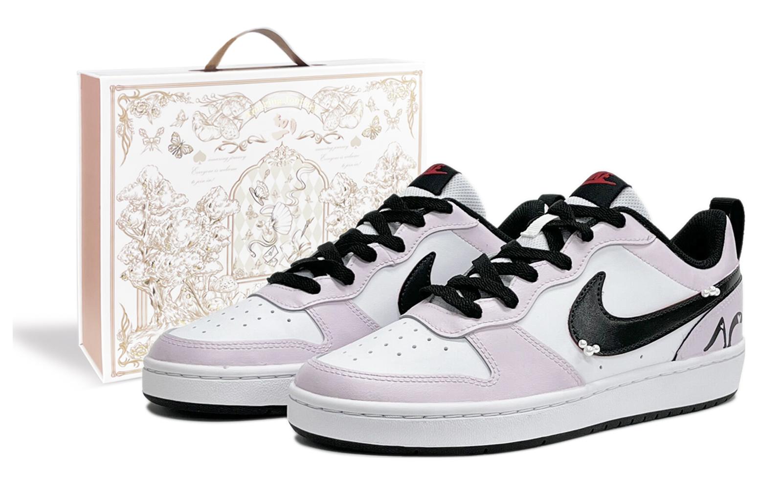 [Custom Shoes] Nike Court Borough Low 2 'Sweetheart Taboo' - Novelship