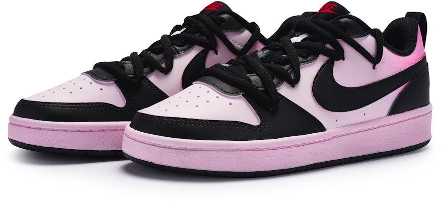 Nike Court Borough Low 2 "Barbie" Rosa Degradado BQ5448-110(TeamR-女款甜心芭比黑粉) Lookbook Nike Court Borough Low 2 "Barbie" Rosa Degradado BQ5448-110(TeamR-女款甜心芭比黑粉)