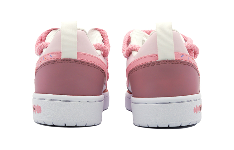 Shop [Kasut Custom] Nike Court Borough Low 2 'Sweetheart Pink Putih' BQ5448-100(Team73-甜心教主女款)