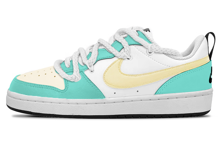 Buy [Zapatillas Personalizadas] Nike Court Borough Low 2 'Desayuno Tiffany' BQ5448-104(TeamY-女款复古蒂芙尼绿)