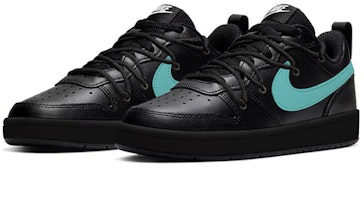 【客製化球鞋】Nike Court Borough Low 2 復古蒂芙尼 無性別風 解構 綁帶 低筒 板鞋 GS 黑藍 Lookbook 【客製化球鞋】Nike Court Borough Low 2 復古蒂芙尼 無性別風 解構 綁帶 低筒 板鞋 GS 黑藍